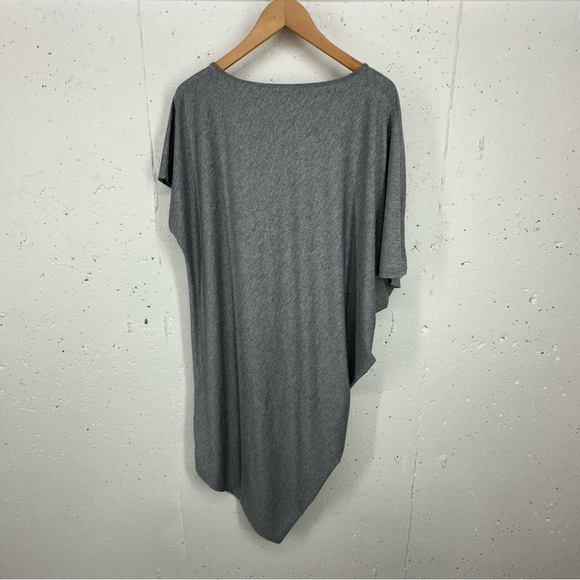 Athleta Women’s size Small Sunlover Hilo UPF Gray Asymmetrical Kaftan Dress - Picture 6 of 10